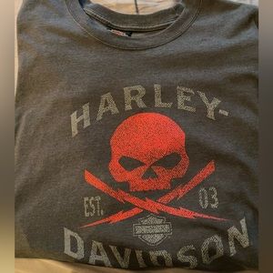 Harley Davidson short sleeve t-shirt. Size 2XL.